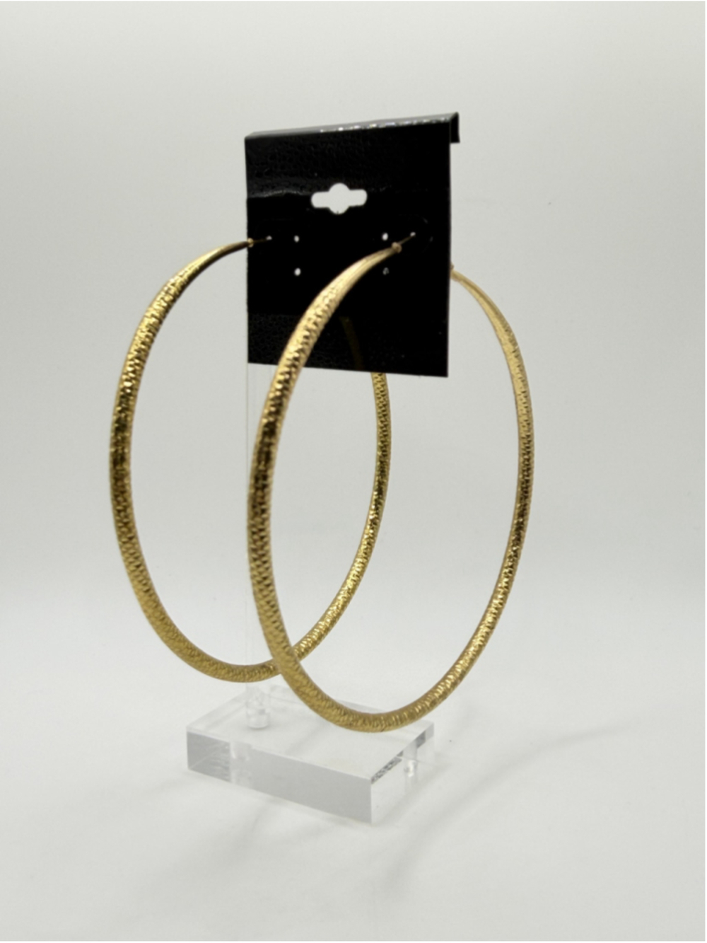 4” Gold Hoops! 80’s, 90’s, Y2K… Bold & Hot never go out of style!